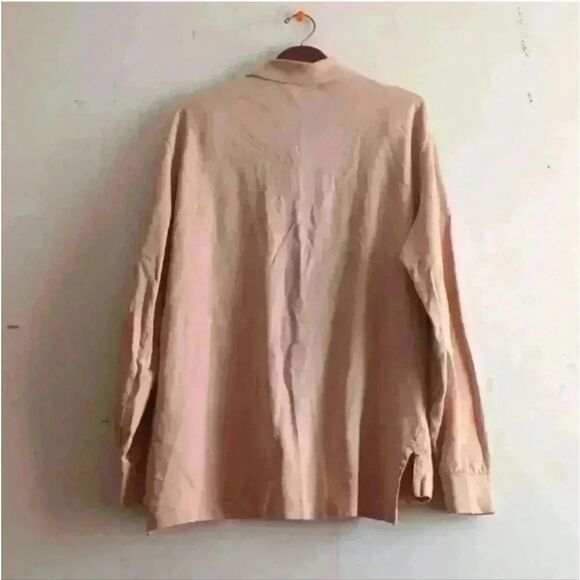 Polo by Ralph Lauren Tan Long Sleeve Polo Shirt Classic Design - Picture 2 of 16